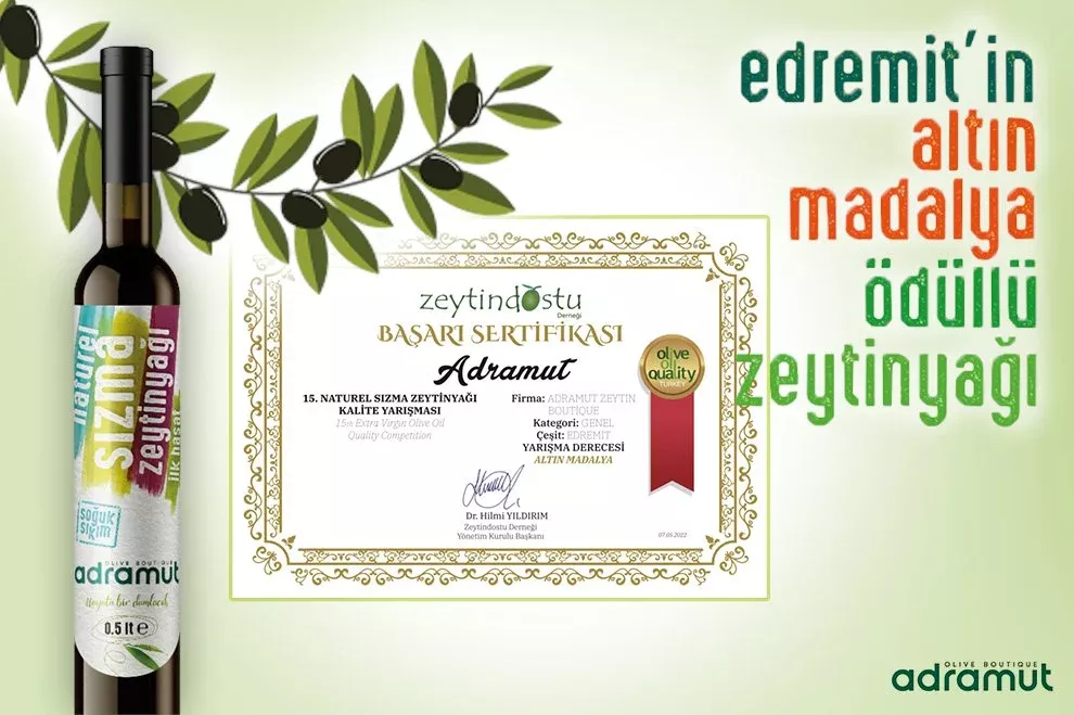 Adramut'un Kalite Belgeleri ve Sertifikaları