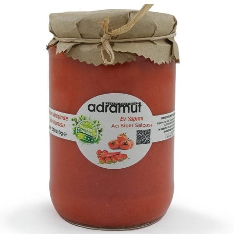 EV TİPİ ACI BİBER SALÇASI 650 GR