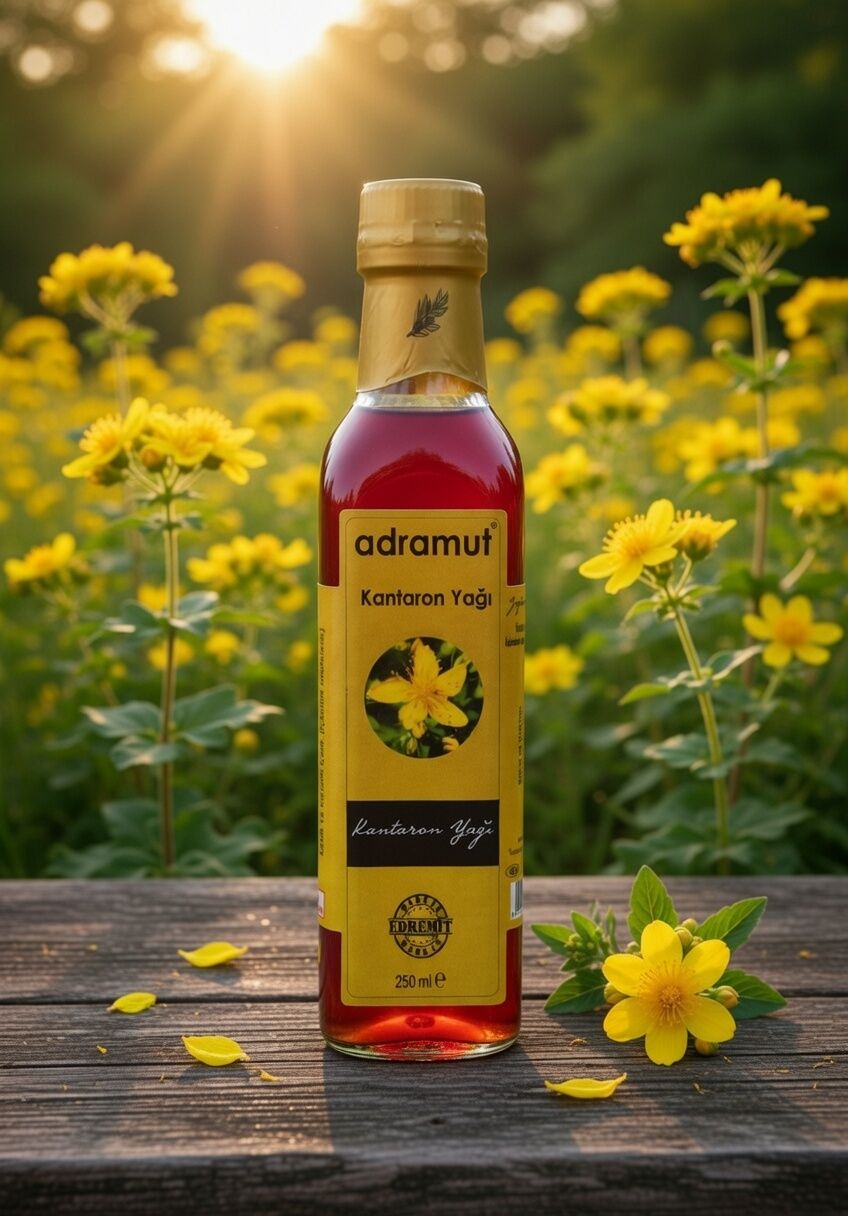 250ml KANTARON YAĞI CAM ŞİŞE